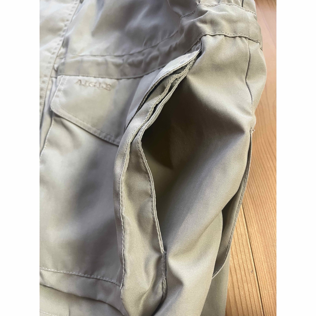 AIGLE(エーグル)の【AIGLE】マウンテンパーカ L アウトドア ジャケット ベージュ 定番 メンズのジャケット/アウター(マウンテンパーカー)の商品写真