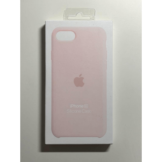 【新品】純正 iPhone 7 / 8 / SEシリコンケース・チョークピンク①