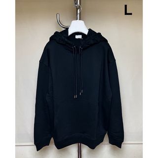 新品 L 25aw dries van noten 黒ルーズパーカー 18332
