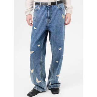 OUR LEGACY TREBLE CUT Indigo Butterfly M