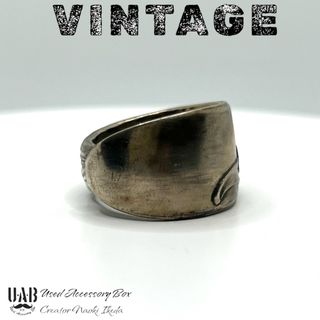 RING　20号　スプーンリング　材質:シルバープレート　CR0448
