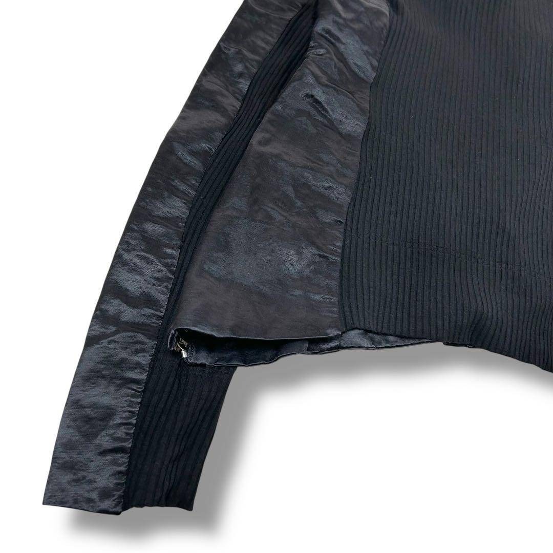 bajra zip hoodie black S Y2K grunge