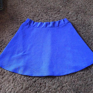 ブルー♥スカート(ミニスカート)