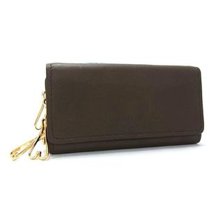 エマニュエルウンガロ(emanuel ungaro)の■新品同様■ emanuel ungaro ウンガロ レザー 4連 キーケース 鍵入れ メンズ レディース ブラウン系 DY2526(その他)