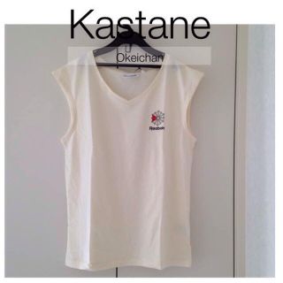 カスタネ(Kastane)の新品タグ付☆リーボックコラボTシャツ(Tシャツ(半袖/袖なし))