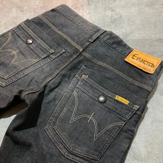 【EDWIN】エドウィン E-FUNCTION 立体裁断 ストレッチデニムパンツ