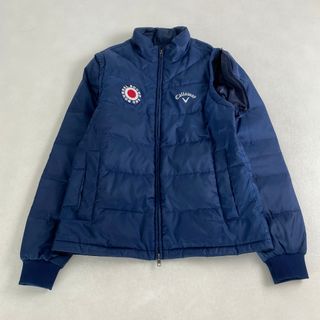Callaway Golf　ゴルフ ジャケット　2WAY　ベスト　ネイビー