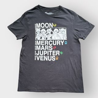 アニメT セーラームーン Tシャツ 海外オフィシャル ブラック M(Tシャツ/カットソー(半袖/袖なし))