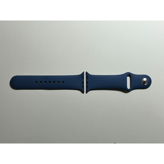 【新品・箱なし】純正 アップルウォッチ 46mm S/Mスポーツバンド・ブルー③