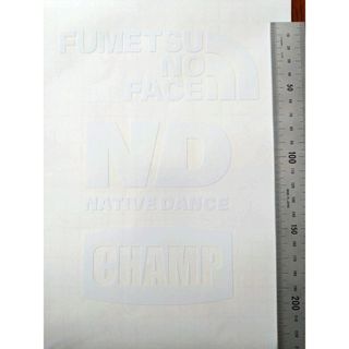 フメツノフェイス、CHAMP、ネイティブダンスカッティングステッカー　B'z(その他)