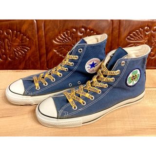 ★90s!USA!コンバース オールスター ノートルダム ネイビー ヴィンテージ