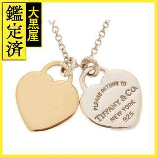 ティファニー(Tiffany & Co.)のティファニー リターントゥダブルハートタグ ペンダント 925(シルバー) 【473】(ネックレス)