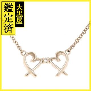 ティファニー(Tiffany & Co.)のティファニー ダブルラビングハート ペンダント 925(シルバー) 【473】(ネックレス)