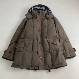 バーバリーロンドン　ダウンジャケット　ノバチェック　BURBERRY