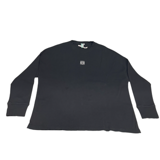 720910-8 LOEWE/ロエベ オーバーサイズフィット ロングスリーブTシャツ 長袖 ブラック アナグラム SIZE M メンズ ファッション H526Y22XAY