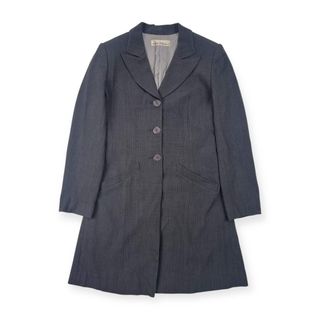 ミスクロエ(MISS CHLOE)の90s miss Chloé ミスクロエ ストライプ テーラードジャケット コート 40/グレー レディース ビンテージ(その他)