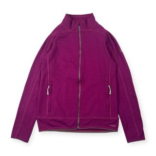 エーグル(AIGLE)のAIGLE エーグル フルジップ 長袖ジャケット ジャンパー S/パープル系 レディース(その他)