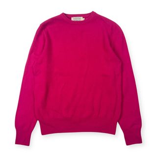 UNITED COLORS OF BENETTON ユナイテッドカラーズオブベネトン 長袖 ウール ニット セーター 46/ピンク レディース(ニット/セーター)