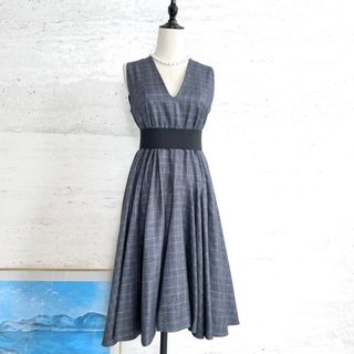 マックスマーラ(Max Mara)の極美品★MAXMARA★SPORTMAX★カシミヤシルク★Aラインワンピース(その他)