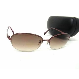 ■美品■ PARIS MIKI パリミキ サングラス 眼鏡 メガネ レディース レッド系 DJ5038(サングラス/メガネ)