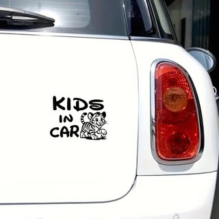 [KIDS IN CAR]ステッカー 選べるカラー14色 カッティングステッカー(車外アクセサリ)