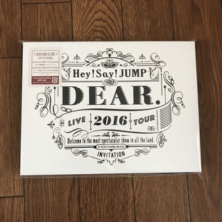ヘイセイジャンプ(Hey! Say! JUMP)の「Hey! Say! JUMP LIVE TOUR 2016 DEAR初回限定版(男性アイドル)