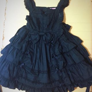 アンジェリックプリティー(Angelic Pretty)のSweet fril jsk (ひざ丈ワンピース)