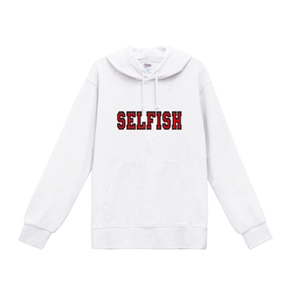 SELFISH 自己中　ロゴ パーカー　XL