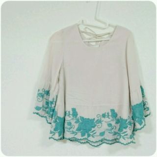 フラワー(flower)のembroidery blouse 🌿(シャツ/ブラウス(長袖/七分))