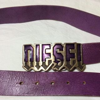 ディーゼル(DIESEL)のDIESEL☆太ベルト紫(ベルト)