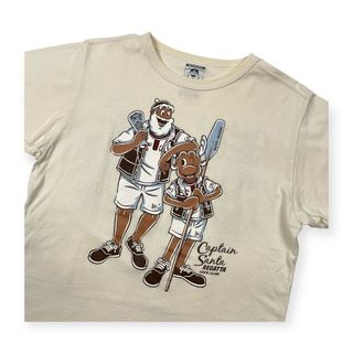 キャプテンサンタ(CAPTAIN SANTA)のCAPTAIN SANTA キャプテンサンタ ANCHOR COLLECTION プリント 半袖Tシャツ サイズ S /ホワイト/日本製(Tシャツ(半袖/袖なし))