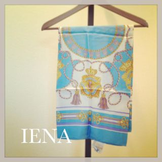 イエナ(IENA)のIENA⚓マリン柄スカーフ(バンダナ/スカーフ)