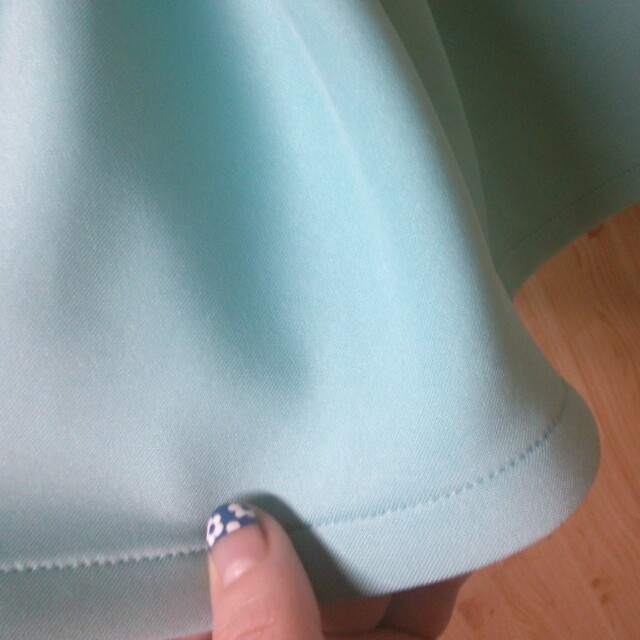 ミントグリーンスカパン レディースのスカート(ミニスカート)の商品写真