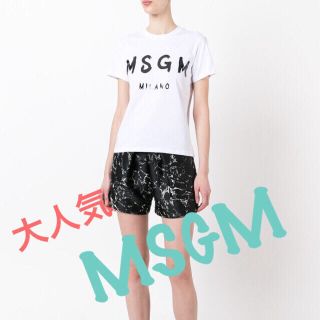 エムエスジイエム(MSGM)のMSGM 定番 ロゴ Tシャツ 正規 新品 タグ付き(Tシャツ(半袖/袖なし))