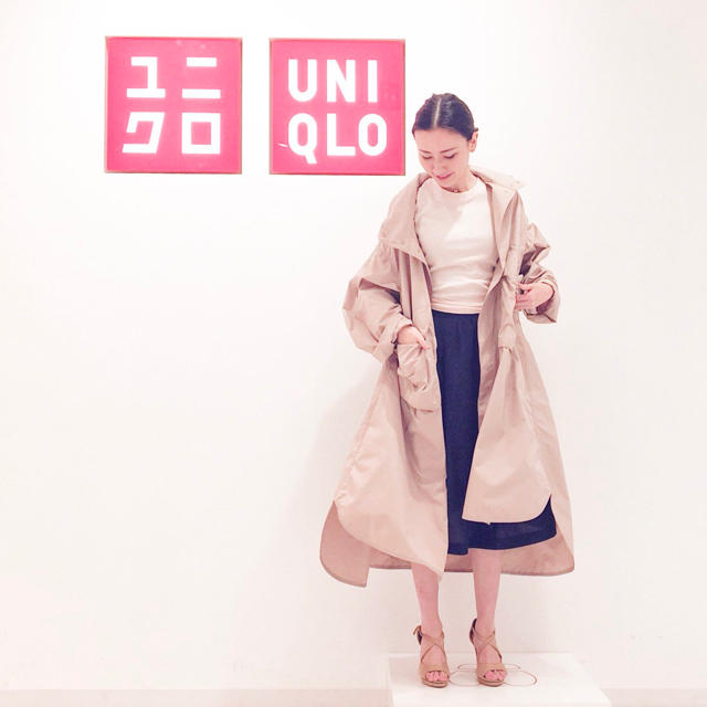 UNIQLO(ユニクロ)のユニクロユー 高橋愛着用ロングパーカーs ルメール レディースのジャケット/アウター(スプリングコート)の商品写真