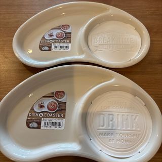 小皿付きコースター