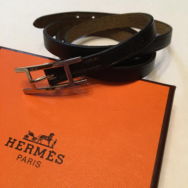 Hermes(エルメス)のエルメス レザーブレスレット レディースのアクセサリー(ブレスレット/バングル)の商品写真