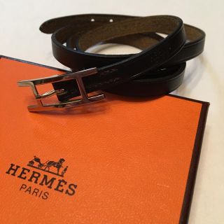 エルメス(Hermes)のエルメス レザーブレスレット(ブレスレット/バングル)