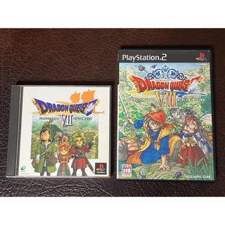 動作品 PS1 PS2 ドラゴンクエスト 7 + 8 DRAGON QUEST