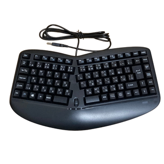 【ほぼ未使用】サンワサプライ エルゴノミクス キーボード SKB-ERG3BK