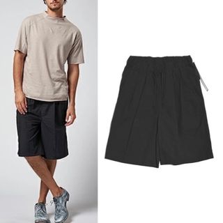 24SS 新品3.3万 wjk　ソリッドワイド ショーツ パンツ