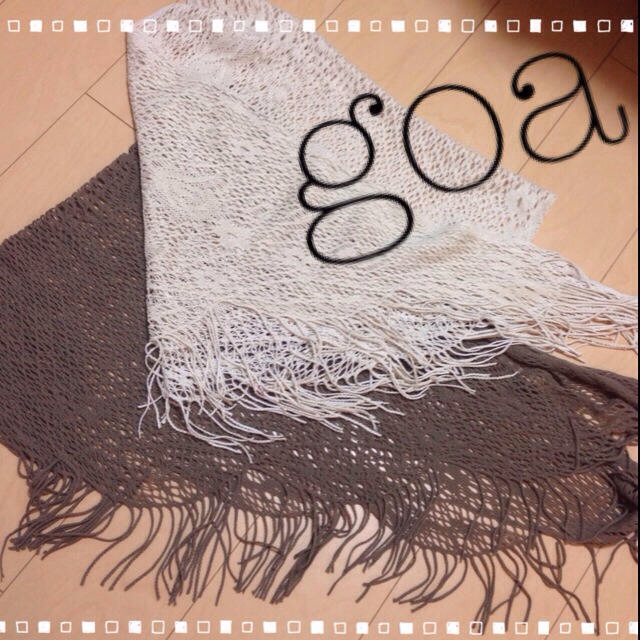 goa(ゴア)のgoa♡2色せっと レディースのファッション小物(マフラー/ショール)の商品写真