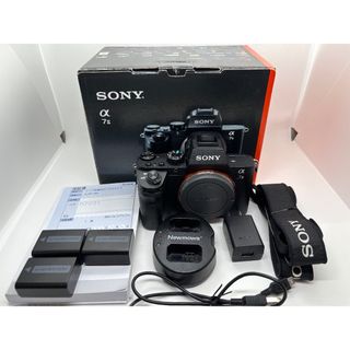 【ショット数：17,766枚】ソニー SONY α7 Ⅱ バッテリー３つ付