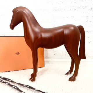 極美品★HERMES★アリオン★オブジェ★インテリア★馬の彫刻