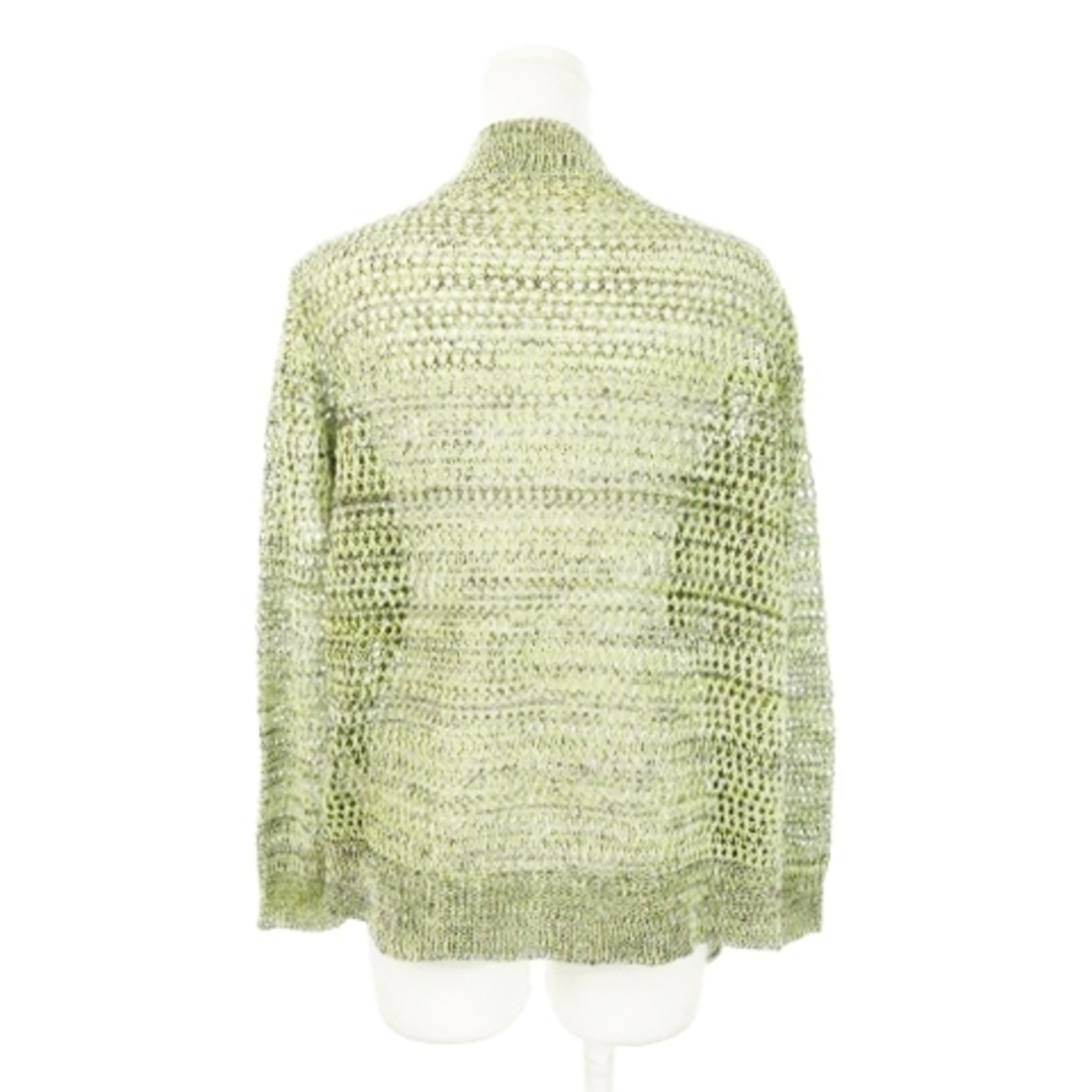 Vivienne Westwood カーディガン 38 黒・赤 ニット Vivienne Westwood ANGLOMANIA (ヴィヴィアンウエストウッドアングロマニア) 変形デザインロングカーディガン イエロー  サイズ:38