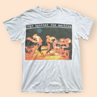 ミュージックT レイジアゲインストザマシーン 両面プリントTシャツ コピーライト