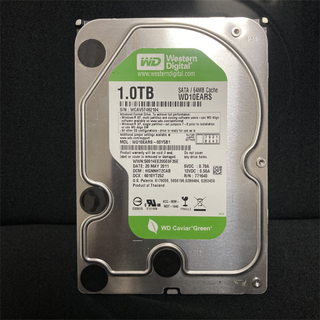 【ジャンク】 WD10EARS 1.0TB 3.5インチ HDD ハードディスク