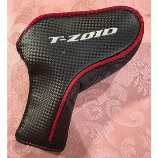 T-ZOID パター用ヘッドカバー ブラック/レッド