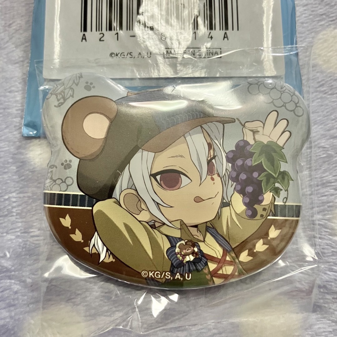 鬼滅の刃 ufotable 実りの秋まつり 2025 くま缶バッジ 宇髄天元 エンタメ/ホビーのアニメグッズ(バッジ/ピンバッジ)の商品写真