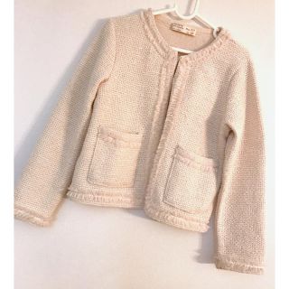 ザラキッズ(ZARA KIDS)のZARAkids♡ツイード風ガーデ120(カーディガン)